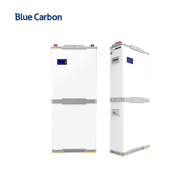 Blue Carbon Stackable Flood Typel Solar Lithium Battery 48V 200Ah 300Ah 5Kwh 6Kwh 7Kwh For Solar Home System